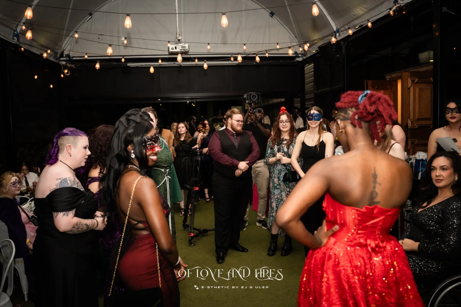 Crowd at the 2025 masquerade