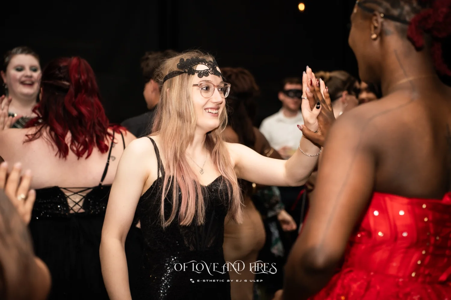 Dancing at the 2025 masquerade