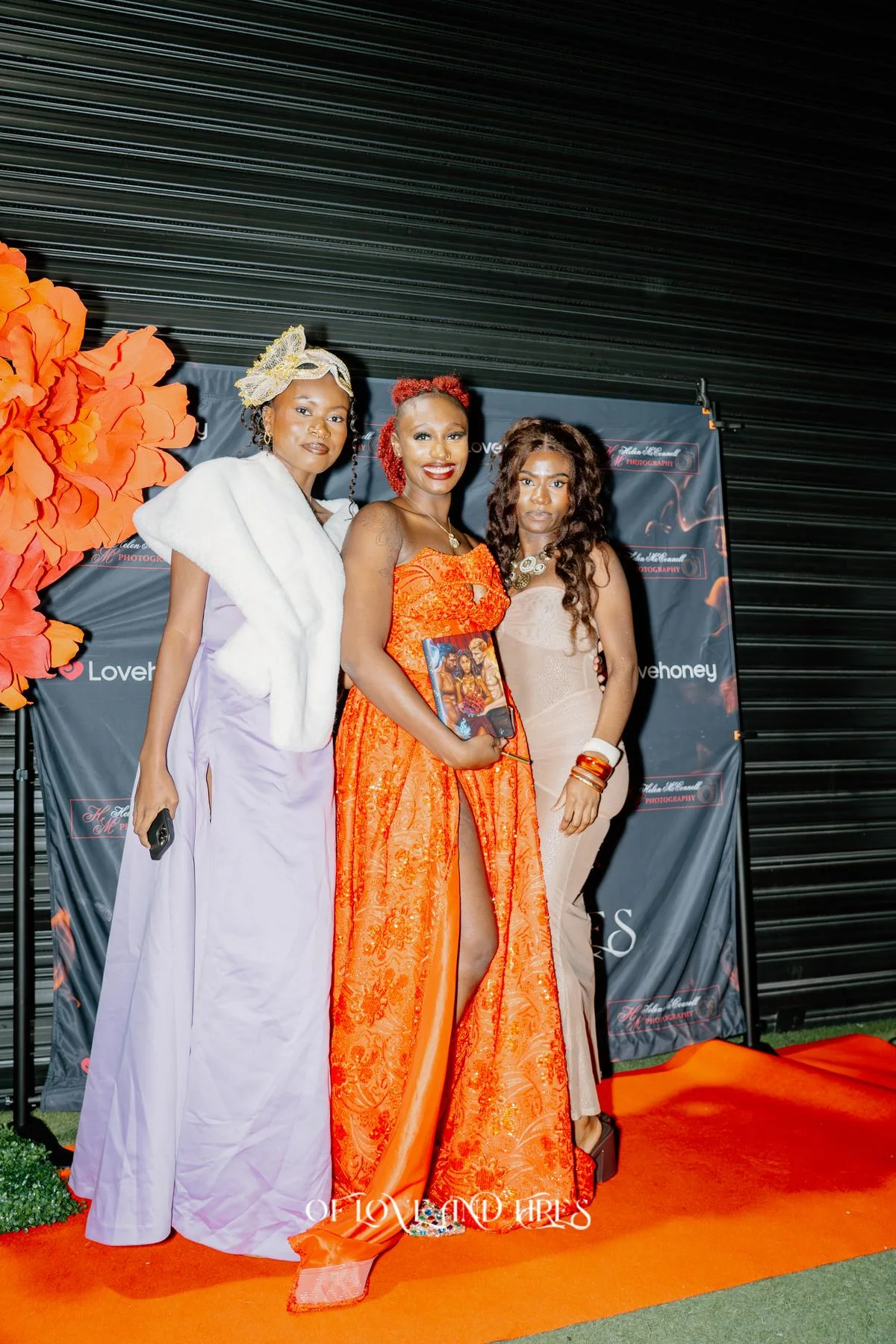 Costumed guests at Touched by Fire